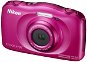 Nikon COOLPIX S33 ružový - Digitálny fotoaparát