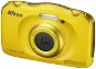 Nikon COOLPIX S33 žltý - Digitálny fotoaparát
