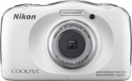 Nikon COOLPIX S33 fehér hátizsák szett - Digitális fényképezőgép