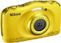 Nikon COOLPIX S33 Yellow Backpack Kit - Digital Camera