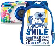 Nikon COOLPIX W100 námorná modrá backpack kit - Detský fotoaparát