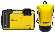 Nikon COOLPIX W300 žltý Holiday Kit - Digitálny fotoaparát