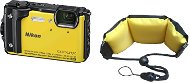 Nikon COOLPIX W300 Yellow + 2-in-1 Floating Strap - Digital Camera