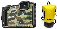 Nikon COOLPIX W300 Terepszínű Holiday Kit - Digitális fényképezőgép