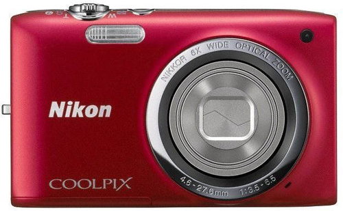 Nikon COOLPIX S2750 red - Digital Camera - Main image