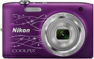  Nikon COOLPIX S2800 purple lineart  - Digital Camera