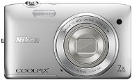 Nikon COOLPIX S3500 Silver - Digital Camera