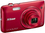 Nikon COOLPIX S3500 Red + 8GB SDHC + pouzdro - Digital Camera