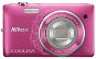 Nikon COOLPIX S3500 Pink Lineart - Digital Camera