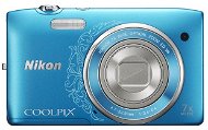 Nikon COOLPIX S3500 Blue Lineart - Digital Camera