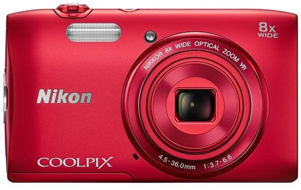 Nikon COOLPIX S3600 red - Digital Camera | alza.sk
