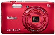  Nikon COOLPIX S3600 red  - Digital Camera
