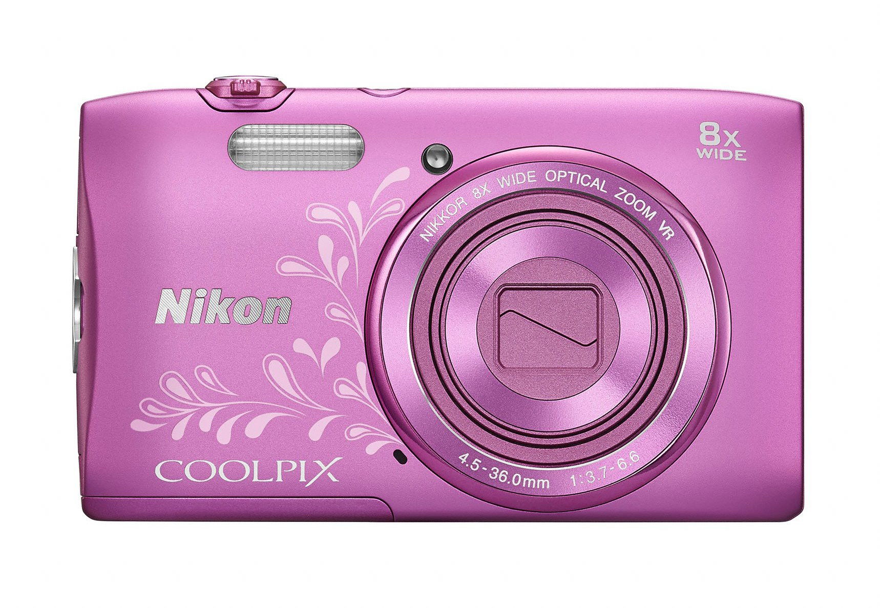 Nikon COOLPIX S3600 pink lineart - Digital Camera | alza.sk