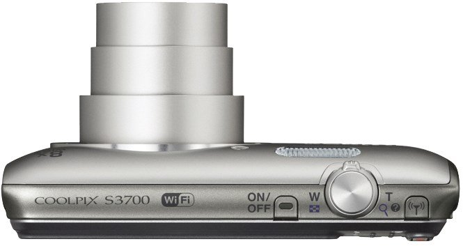 Nikon COOLPIX S3700 silver - Digital Camera | alza.sk