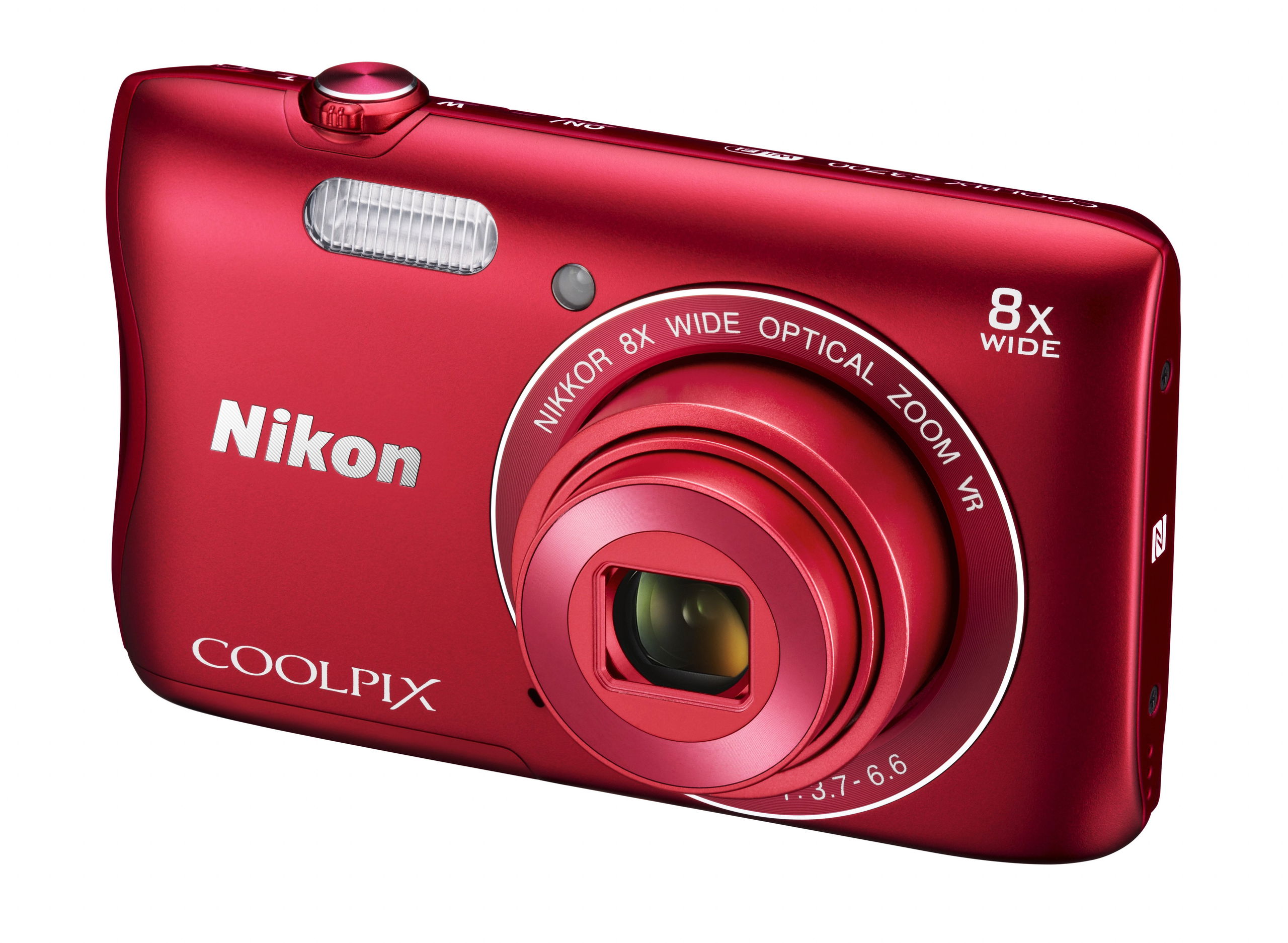 Nikon COOLPIX S3700 red - Digital Camera | alza.sk