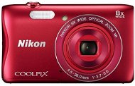 Nikon COOLPIX S3700 červený - Digitálny fotoaparát