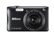 Nikon COOLPIX S3700 black + Case + 8GB - Digital Camera