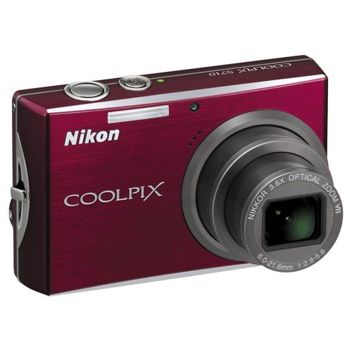 Nikon COOLPIX S710 červený - Digital Camera - Main image