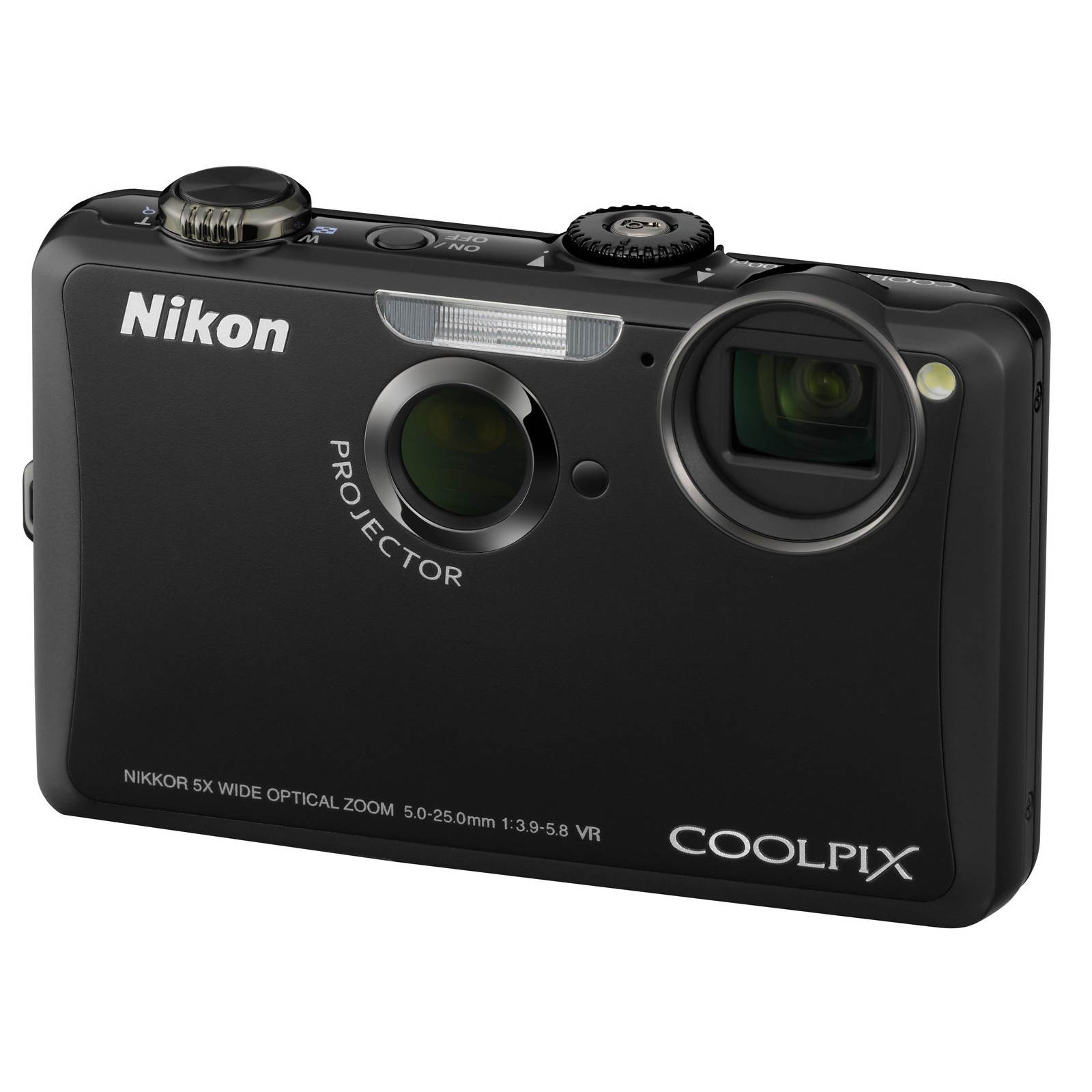 Nikon digital camera outlet S1100P Black coolpix