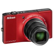 Nikon COOLPIX S8000 červený - Digital Camera