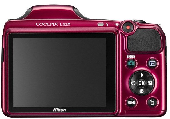 Nikon COOLPIX L820 red - Digital Camera | Alza.cz