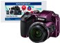 Nikon COOLPIX B500, Purple + Alza Photo Starter Kit - Digital Camera