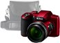 Nikon COOLPIX B600 rot + Hülle - Digitalkamera