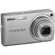 NIKON COOLPIX S550 stříbrný (silver), CCD 10 Mpx, 5x zoom, Li-Ion, 2.5" LCD, SD/ SDHC - Digital Camera