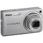 NIKON COOLPIX S550 stříbrný (silver), CCD 10 Mpx, 5x zoom, Li-Ion, 2.5" LCD, SD/ SDHC - Digital Camera