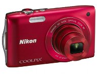 Nikon COOLPIX S3300 red - Digital Camera