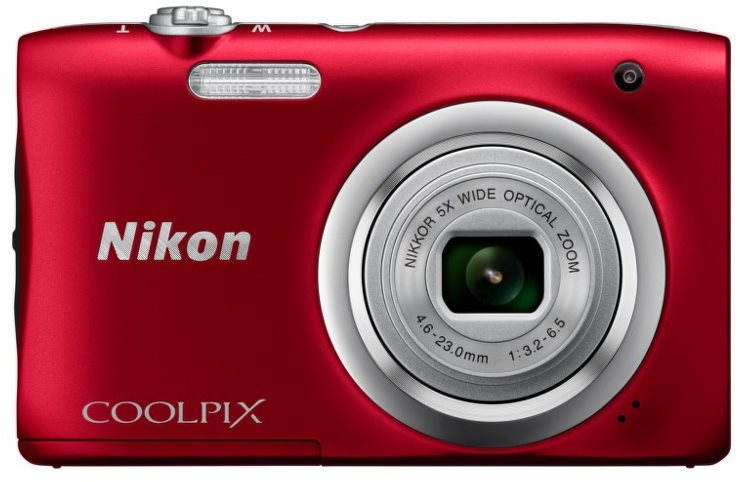 Nikon COOLPIX A100 red - Digital Camera | Alza.cz