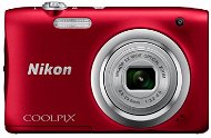 Nikon COOLPIX A100 piros - Digitális fényképezőgép