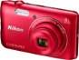 Nikon COOLPIX A300 piros - Digitális fényképezőgép