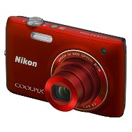 Nikon COOLPIX S4100 red - Digital Camera