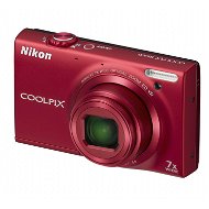 Nikon COOLPIX S6100 red - Digital Camera