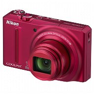 Nikon COOLPIX S9100 red - Digital Camera