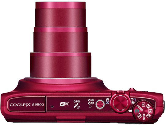 Nikon COOLPIX S9500 red - Digital Camera | Alza.cz Nikon COOLPIX S9500 red - Digital Camera | Alza.cz