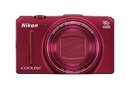  Nikon COOLPIX S9700 red  - Digital Camera