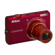 Nikon COOLPIX S6200 red - Digitální fotoaparát