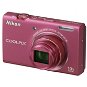 Nikon COOLPIX S6200 pink - Digitálny fotoaparát