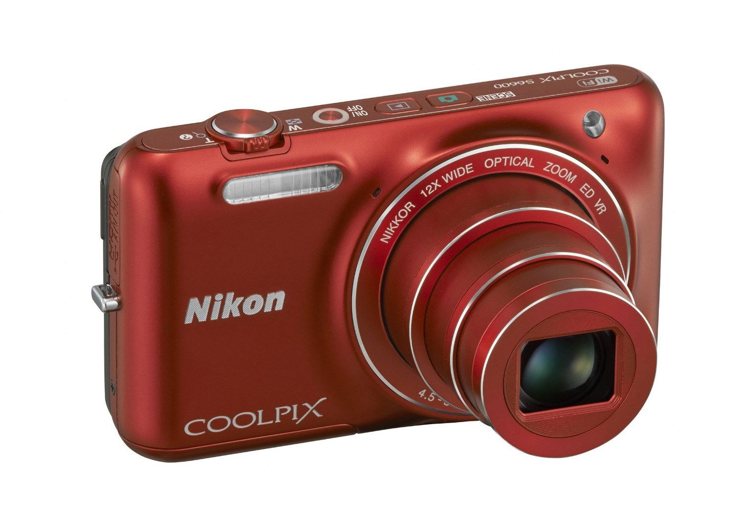 Nikon COOLPIX S6600 red - Digital Camera | Alza.cz