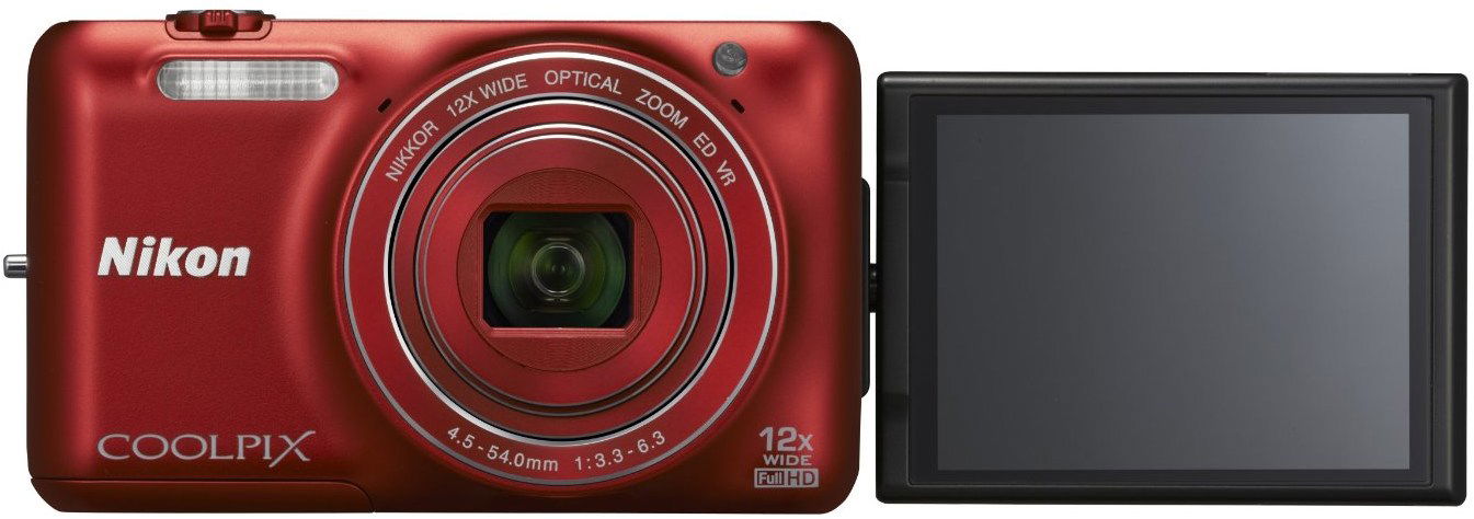 Nikon COOLPIX S6600 red - Digital Camera | Alza.cz