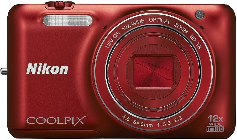 Nikon COOLPIX S6600 red - Digital Camera | Alza.cz