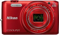 Nikon COOLPIX S6800 red - Digitálny fotoaparát