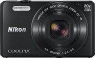 Nikon COOLPIX S7000 Black + Case - Digital Camera
