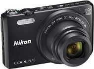 Nikon COOLPIX S7000 Black + Case + 8 GB SD card - Digital Camera