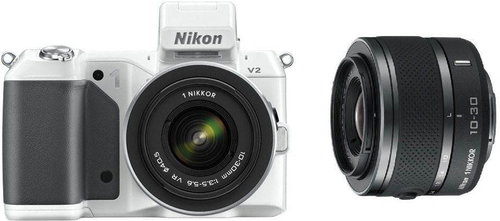  Nikon 1 V2 + 10-30 VR WHITE  - Digital Camera - Hauptbild
