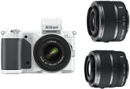 Nikon 1 V2 + 10-30 VR + 30-110 VR WHITE - Digitálny fotoaparát