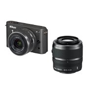 NIKON 1 J1 + Objektivy 10-30mm + 30-110mm VR VR black - Digital Camera