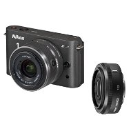 Nikon 1 J1 + Objektivy 10-30mm + 10mm F2.8 black - Digitální fotoaparát